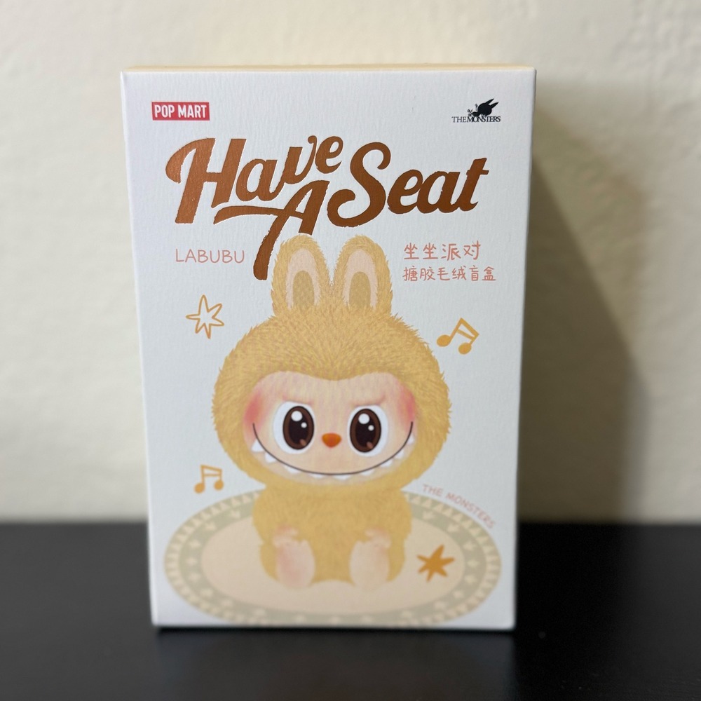 POP MART‎ Labubu Have a Seat HEHE - SEALED